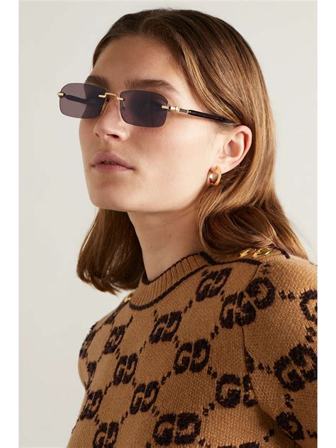 women's gucci rectangular sunglasses|Gucci square sunglasses unisex.